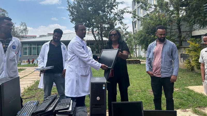 Panafric Global Logistics proudly donated computers to three government schools