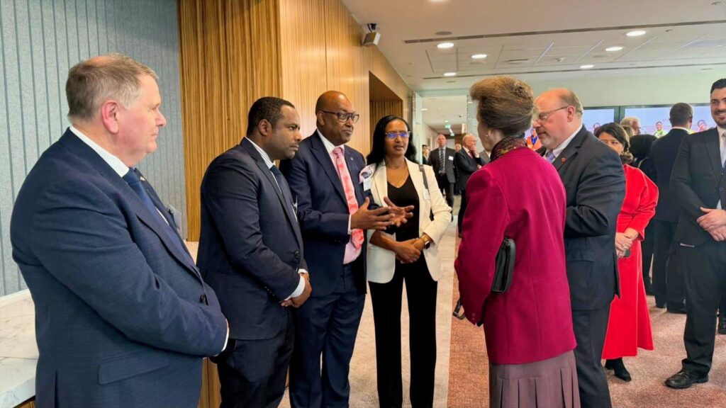 W/ro Elizabeth, CEO of Panafric Global, had the honor of meeting HRH Princess Anne,