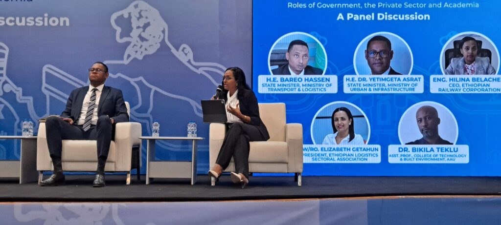 CEO Participates in AAU Panel on Transforming Transport and Logistics in Ethiopia