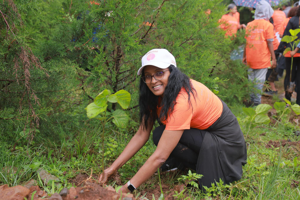 Our CEO Elizabeth Getahun Participating in the PGL's Go Green 2026 Activity
