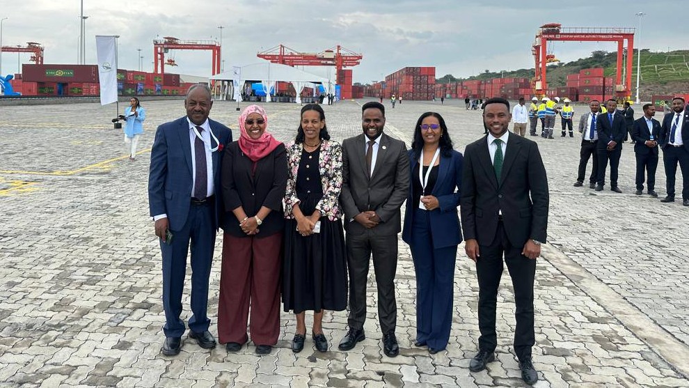 CEO Elizabeth Getahun Attends Historic Inauguration of the Modjo Extension Logistics Hub